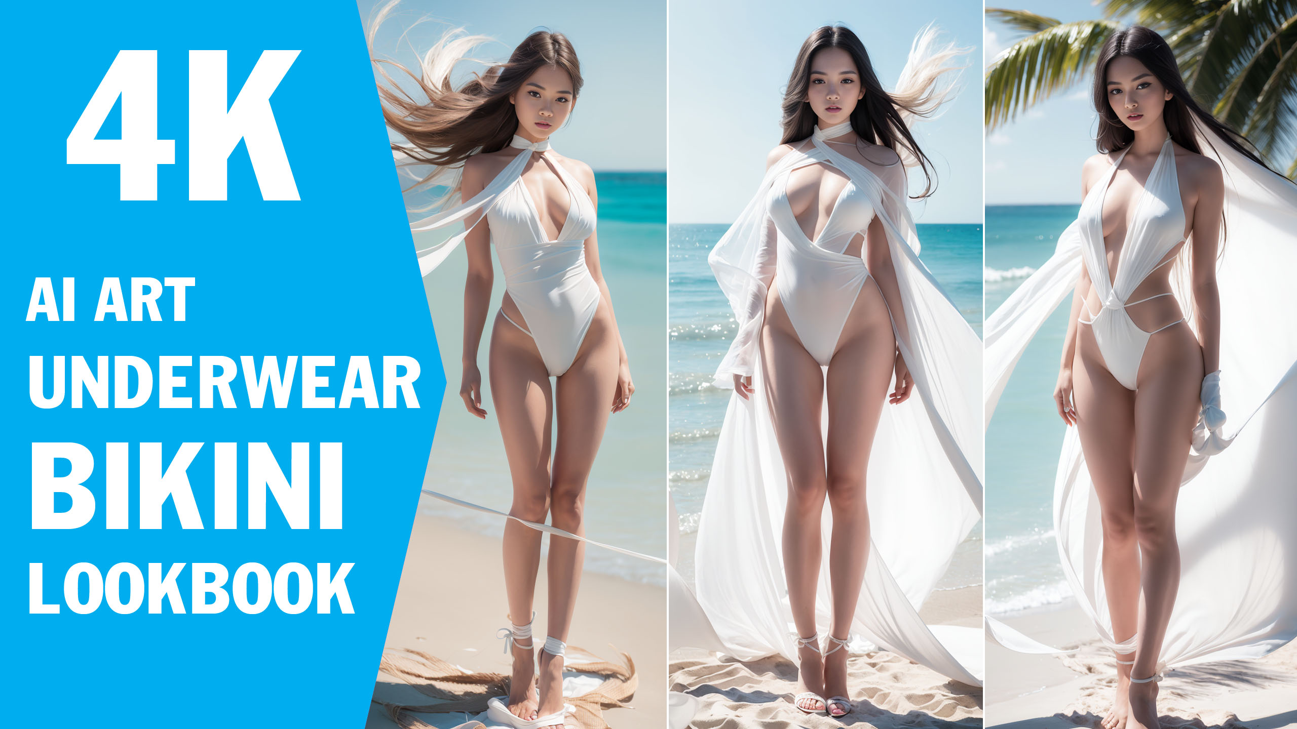 Read more about the article Ai Art Stable Diffusion Sexy Girl – Bikini on the beach lookbook