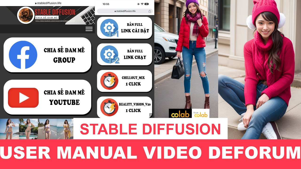 Read more about the article Hướng dẫn cài đặt Stable Diffusion, Hướng dẫn sử dụng Stable Diffusion – Tạo video Deforum