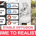 Hướng dẫn cài đặt Stable Diffusion, Hướng dẫn sử dụng Stable Diffusion – Tạo ảnh Realistic từ ảnh Anime